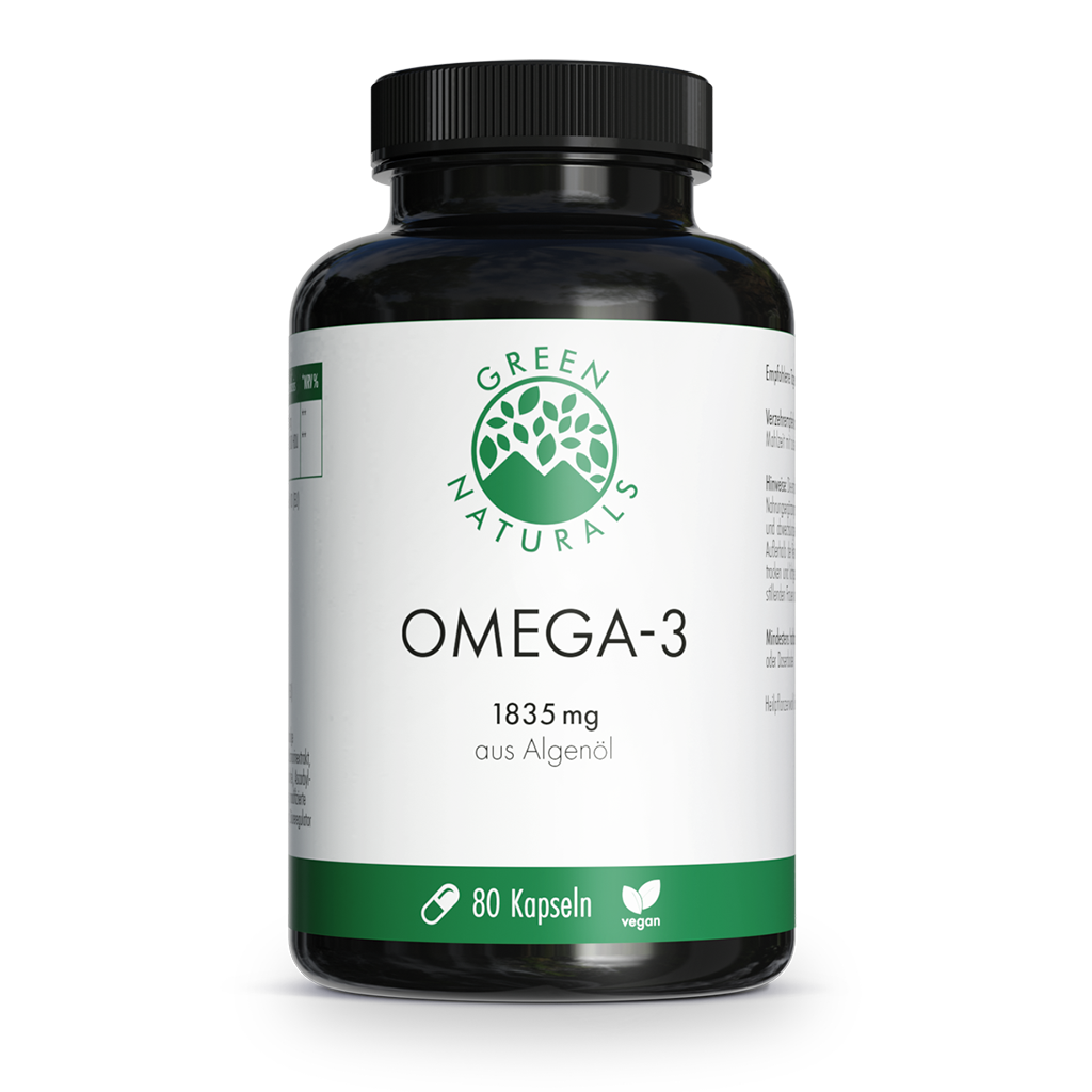 Omega 3 (vegan aus Algenöl)